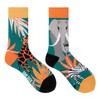Calzini AB Asimmetrici Trendy Divertenti per Coppia Anatra Mandarina Colorati Calzini a Mezza Gamba SMLSOX
