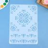 Diy Scrapbooking Reusable Bird Pattern Stencil Card Making & Crafts - Durable Plastic Spray Painting Templat