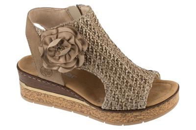 Sandals 63791, Womens Grey Sandals