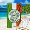 Cel-tic Football Club Crest Printed Beach Towel, Super Soft Microfiber, Perfect Gift Birthday, for Pool, Beach, Travel, for family and friends