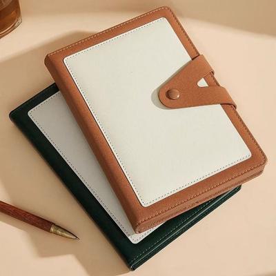 A5 Meeting Notepads Buckle Schedule Book Stationery Diary Notebook  Office