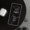 Middle Finger Phone Case Cover for Samsung Galaxy S26 S25 Edge S24 S23 Ultra S22 Plus S21 FE S20 + Art Customized Fundas Galaxy