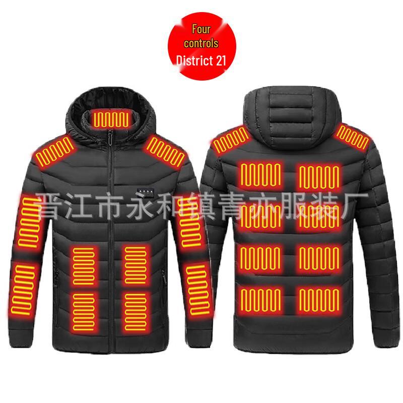 

M09 4-Control 17-Zone USB Heated Cotton Jacket
