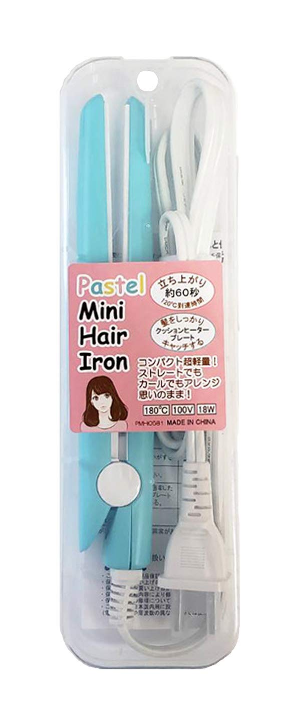 

Pastel mini hair iron (blue)