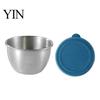 Stackable Sauce Cups for Meal Prep Stainless Steel Cup with Silicone Lid, Reusable Small Portable Salad Dressing Containers Condiment Container,