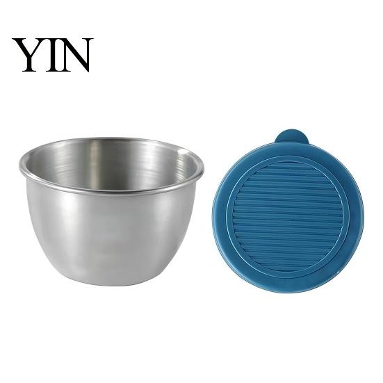 Stackable Sauce Cups for Meal Prep Stainless Steel Cup with Silicone Lid, Reusable Small Portable Salad Dressing Containers Condiment Container,
