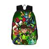 Water Resistant Ben 10 Graphic Backpack Boys Girls Back To School Book Bag,Kids Casual Daypack