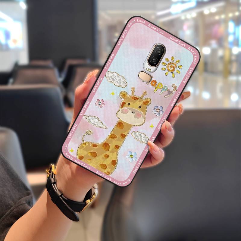 Nárazuvzdorné Vodotěsné Pouzdro na Telefon Pro OnePlus 6/1+6 Odolné proti Nárazům Silikonové Prachotěsné Graffiti Kreslené Zvířata Roztomilé Odolné