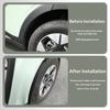 4Pcs for Geely EX2 Starry Wish Car Tire Mudguard Liner Flood Barrier ABS Exterior Modification Protective Car Accessories