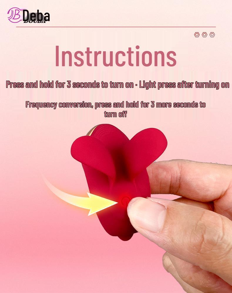 Deba Little Bee Vibrating Finger Ring: Wearable Clitoral Stimulator with Mobile App Control