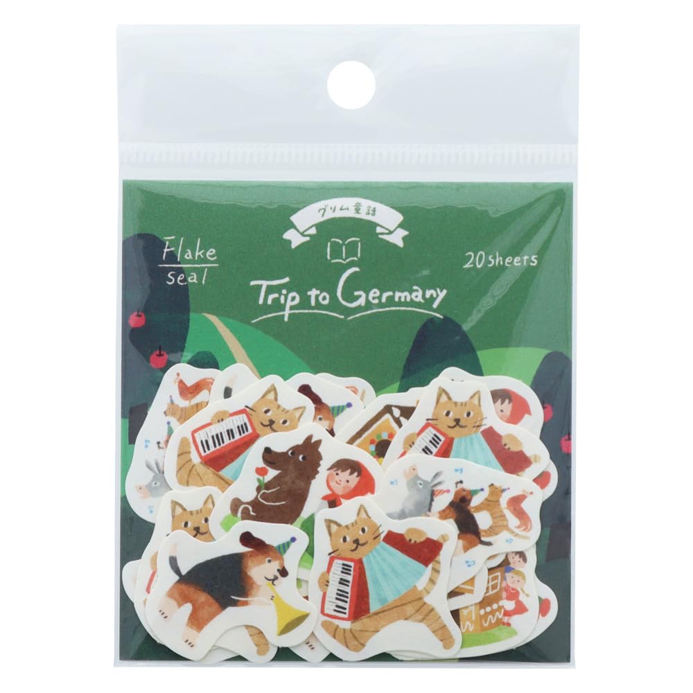 

Sunstar Stationery Washi Flake German TRIP Fairy S8588996 Stickers, Tale,