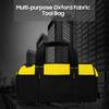 Multi-purpose Oxford Fabric Tool Bag Wide Mouth Zipper Bag Multifunction Utility Bag with Carrying