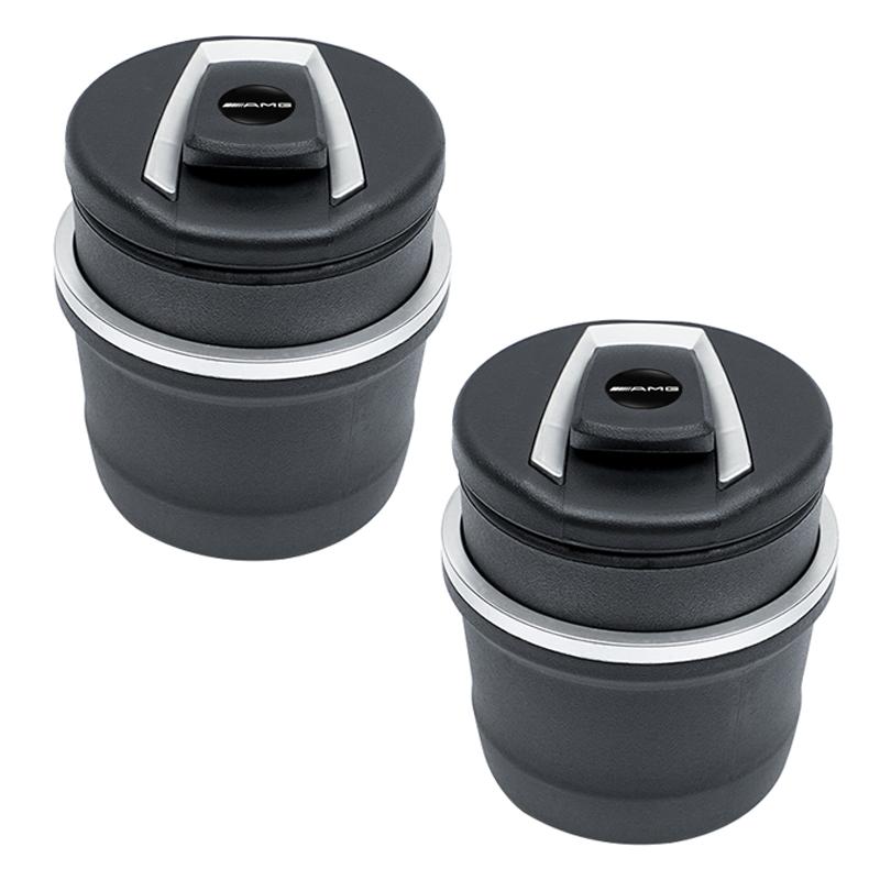 Car Ashtray LED Light Ash Tray Container 2-in-1 Storage Cup Accessories Car Hub Cap For Mercedes Benz AMG W214 W205 W204 W206 W2