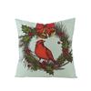 Cartoon Digital Printing Christmas Pillow Cover New Style Square Polyester Pillow Cover Cushion Cover