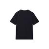 Fila X Études Striped Logo Print Crew Neck Short Sleeve T-Shirt Men Tops Legendary-Blue F11M326108F-NV