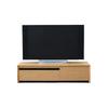 Scandinavian-style Low-type TV Board/sideboard, 120cm Wide X 30cm High, Fully Assembled (natural Finish)