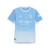 Puma Manchester City Soccer Jerseys Unisex Light Blue/Aqua Blue Crew Neck Moderate 784323-01