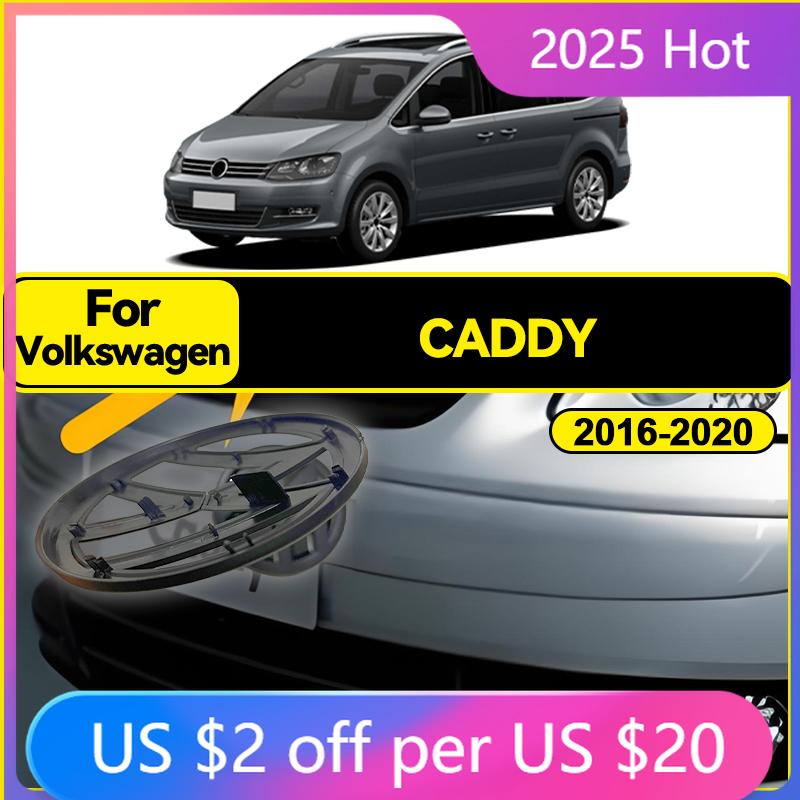 BGH1 GOLF 4 5 6 7 Hot 2026 For VW VOLKSWAGEN 2pcs Replacement Badge For Caddy 2016-2020 150mm Front Grill Badge 130mm Rear Trunk Lid QT9