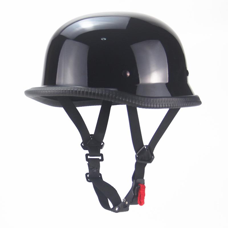Vintage Japanese Cruiser Half Helmet for Scooters - Summer Edition