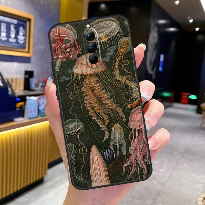 Magic Jellyfish Case For Nubia Red Magic 8 9 10 Pro Plus 6 7 6S 7S Pro 6R 5G RedMagic 8S 9S Pro Plus Cover