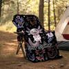 1PC Custom Name Axolotl Friends Collage flannel blanket versatile,all-season throw suitable for the living room,bedroom,camping,travel,and gift