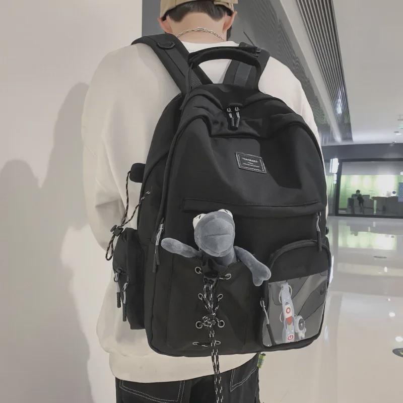 Zaino scolastico alla moda in stile Harajuku: Grande Capacità per Uomini e Donne