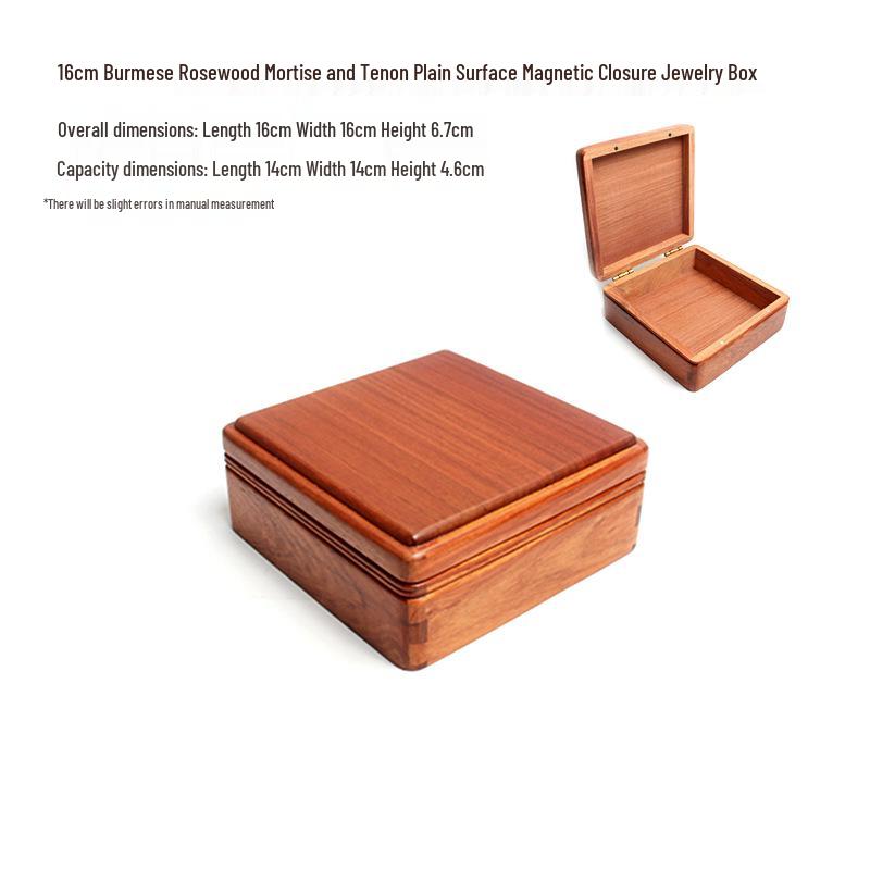 Burmese Rosewood Jewelry Box: Solid Wood Accessory Storage In Various Styles - Chinese Style Wedding Collection