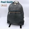 Used [Good Condition] Shrink Leather Backpack Black