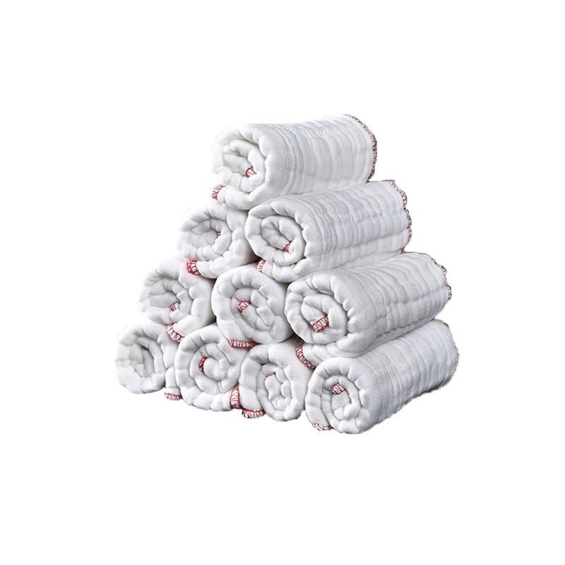 Pure Cotton Non-Stick Oil Absorbent Kitchen Gauze Dishcloth