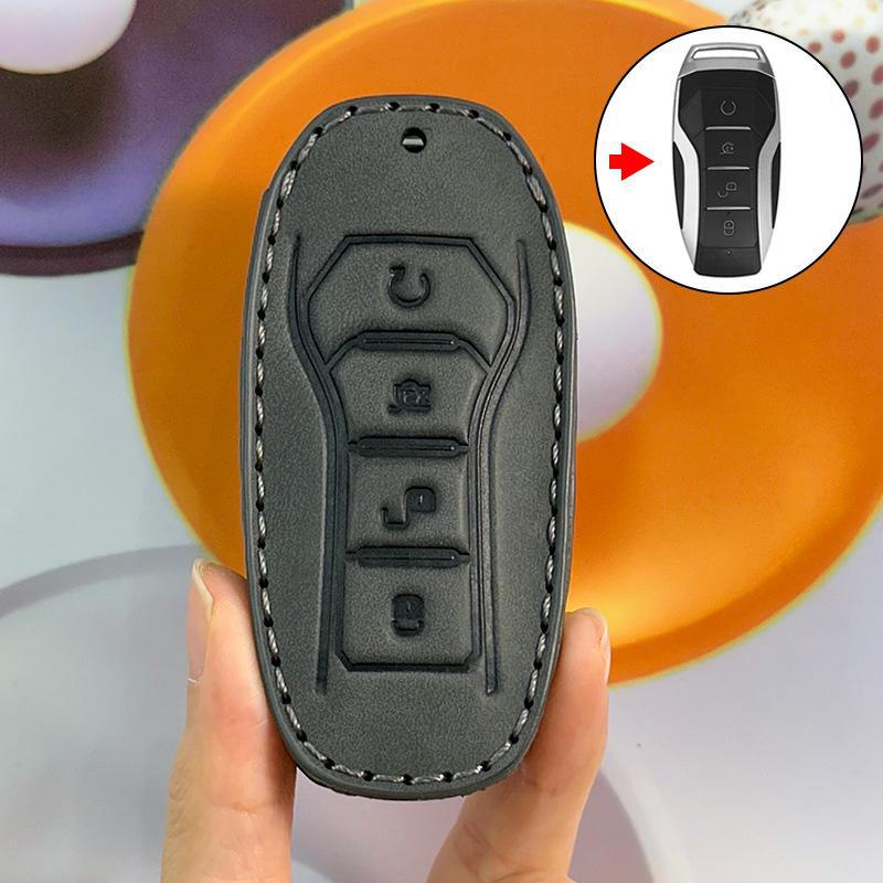 BYD Yuan Plus Key Cover for Song, Han, Qin, Tang, Destroyer 05 - Premium Car Key Bag