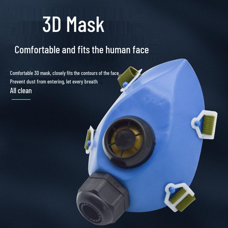 Guanyang Rechargeable Split Mask with Three-Speed Adjustable Air Supply for Industrial Dust Protection