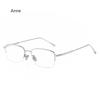 New High Quality Titanium Alloy Gold Square Frame Glasses Anti Blue Light Myopia Glasses For Man And Woman Fashion Glasses