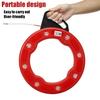 New Fiberglass Fish Tape Reel Puller Conduit Ducting Rodder Pulling Wire Cable Red Ducting Rodder Pulling Wire Cable Puller Nylon Fiberglass +ABS