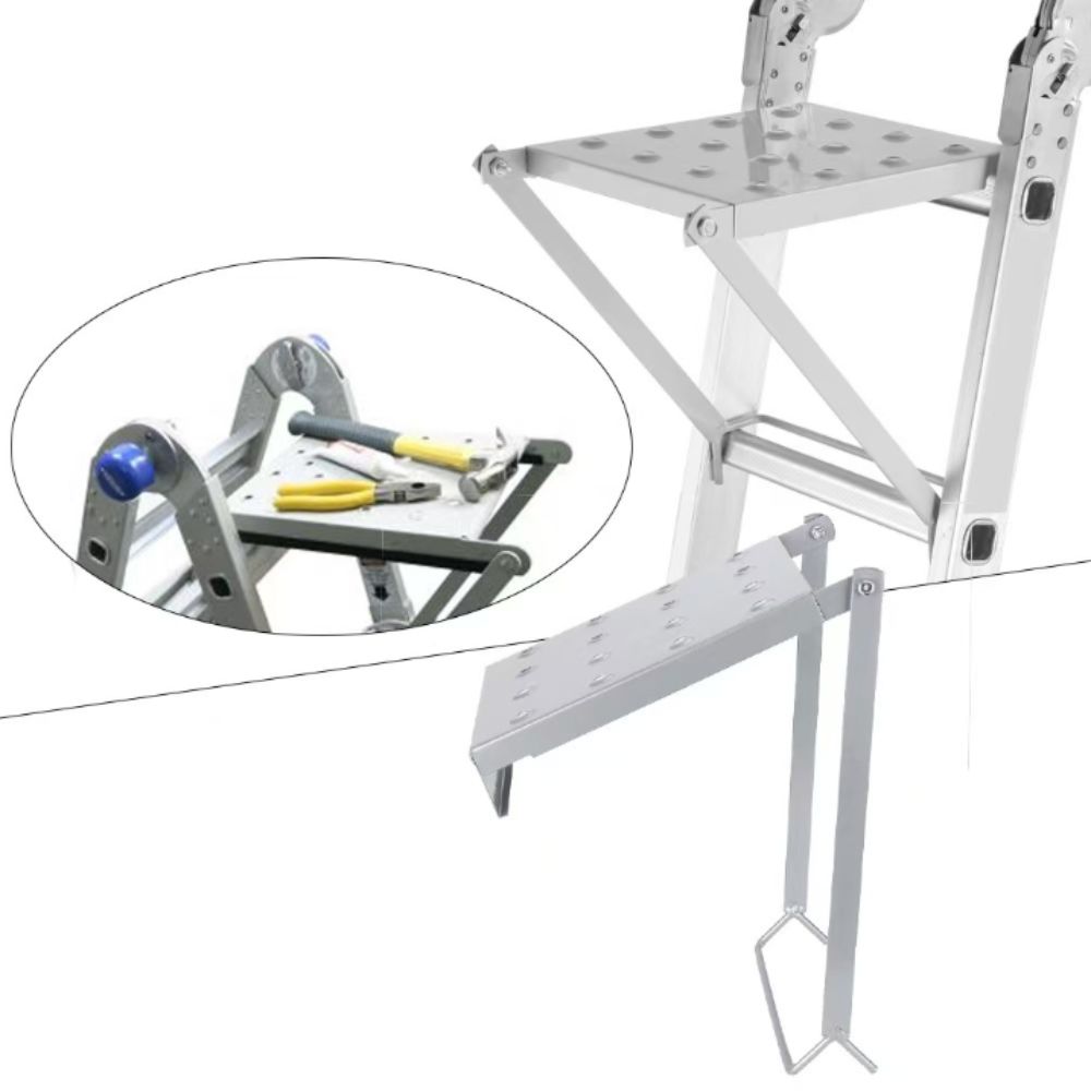 Heavy Duty Ladder Work Platform Non-Slip Ladder Extension Tools Multi-Purpose