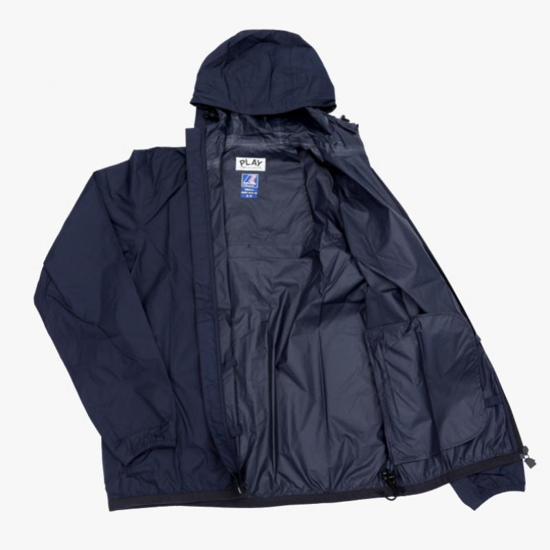 Comme Des Gar Ons Red Double Heart Wappen Jacket Az J501 051