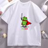 Funny Frog Warrior Tshirt Huzzah Frog T Shirt Cotton Short Sleeve Cute Frog with Sword TShirt Fantasy Nerd Tees Unisex Women Tops