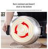 Double-Layer Stainless Steel Stockpot with Steamer for Porridge, Noodles, and Soup - Compatible with Induction and Gas Stoves