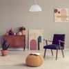 Ceiling Lamp Zirconia B - Ash