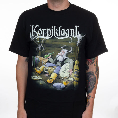 Korpiklaani Band Graphic Cotton Tshirt Unisex Summer Short Sleeve Fashion Brand Tee Luxury Casual Vintage Retro Top