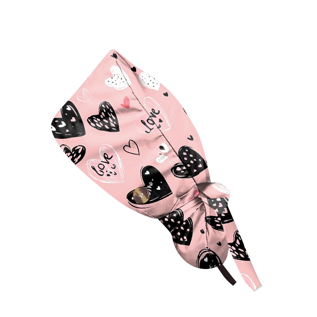 Pracovní čepice s módním potiskem, ležérní dámská čepice do culíku, čepice Wash, čepice Baotou