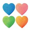 100-500pcs Color Valentine's Day Heart Sticker 1inch Birthday Party Gift Packaging Seal Sticker Baking Label