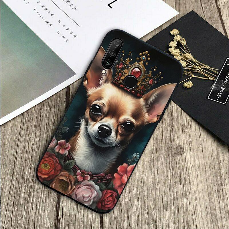 Chihuahua Dog Cute Animal For Huawei Nova 12s 12i 11i 7i 8i Y73 Y70 Y90 Y60 Y72 Y61 Y91 9 10 SE P30 Pro P40 Lite Case