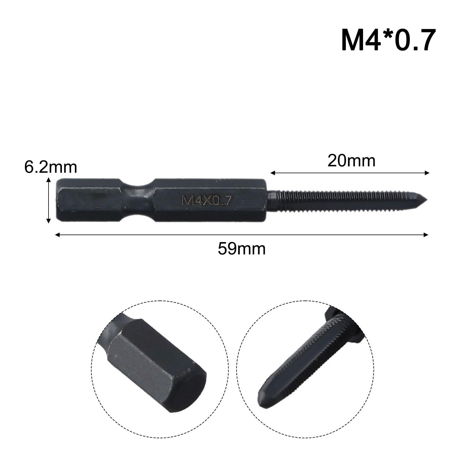 

Drill Bit Set Hex Shank Tap Manual Tapping Operation Straight Flutes Design For Hand Drill Drilling Machine Accessory China Mainland