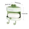 3 in 1 Soap Holder Back Scrubber Kit Creative Comfortable Soap Box with Soft Brush Wall Mount Stain Removal