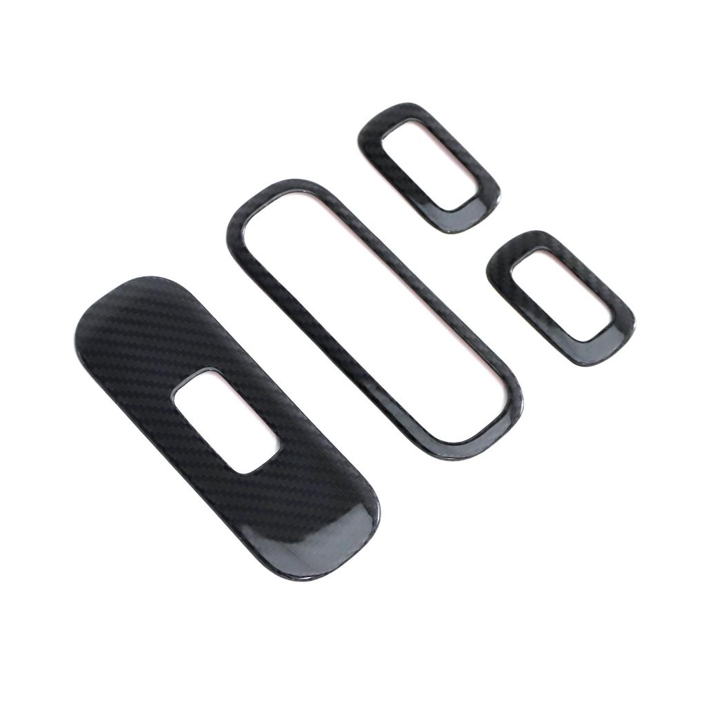 Carbon Fiber Glass Lift Switch Frame Trim Fit Benz G-Class W464 W465 2019-2026