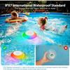 Floating Pool Speaker IPX7 Waterproof Hot Tub Speaker Wireless Speaker Shower Speaker for Pool Spa and Outdoor
