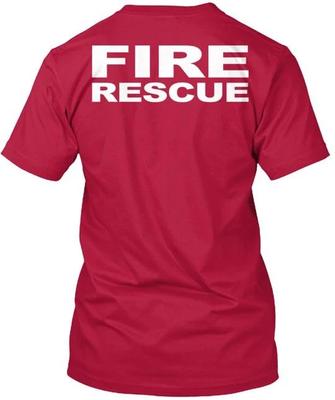 Fire Rescue Duty TTshirt Made In the USA Size S To 5XL