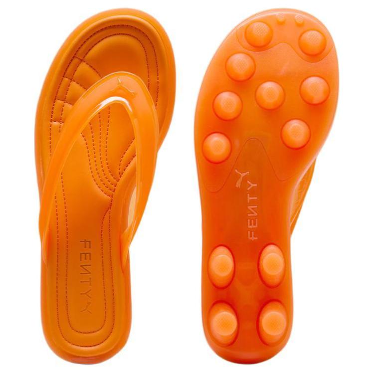 Fenty X Puma  Cat Cleat Jelly Sandal Pumpkin Pie Women Sneakers Orange 404775-02