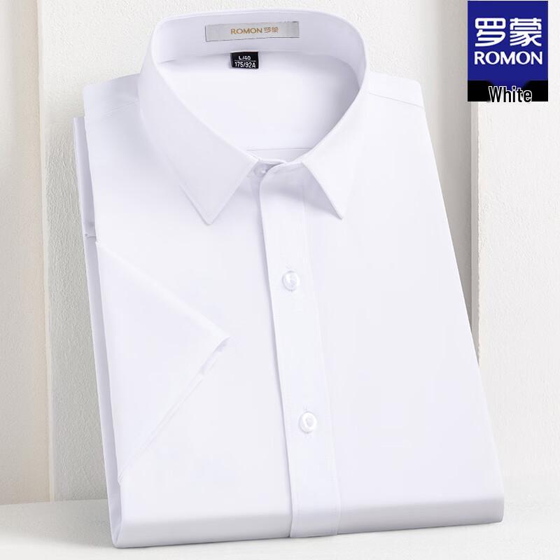 Men s Business Casual Short-Sleeve Stretch Shirt 38