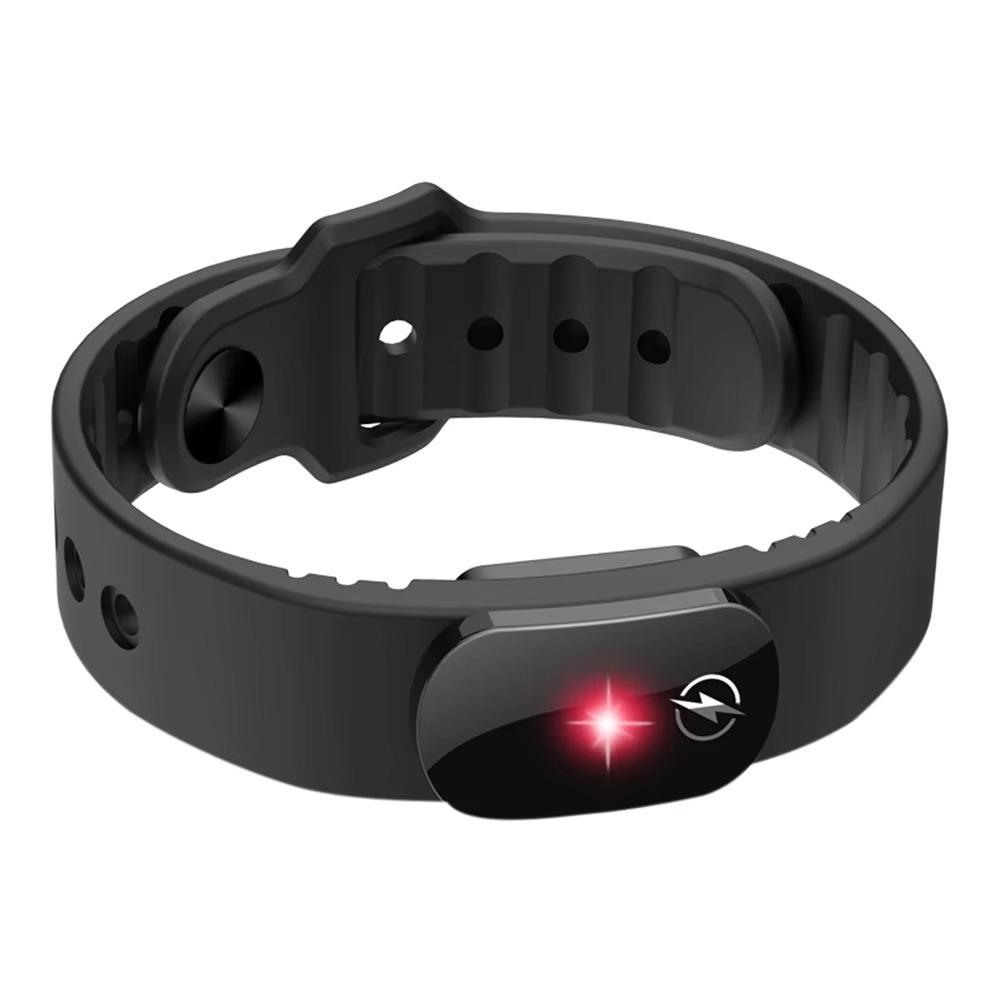 

Silicone Anti-static Bracelet M12-SE Static Electricity Remover Human Body Static Eliminator чорний